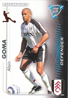 Alain Goma Fulham 2005/06 Shoot Out #150